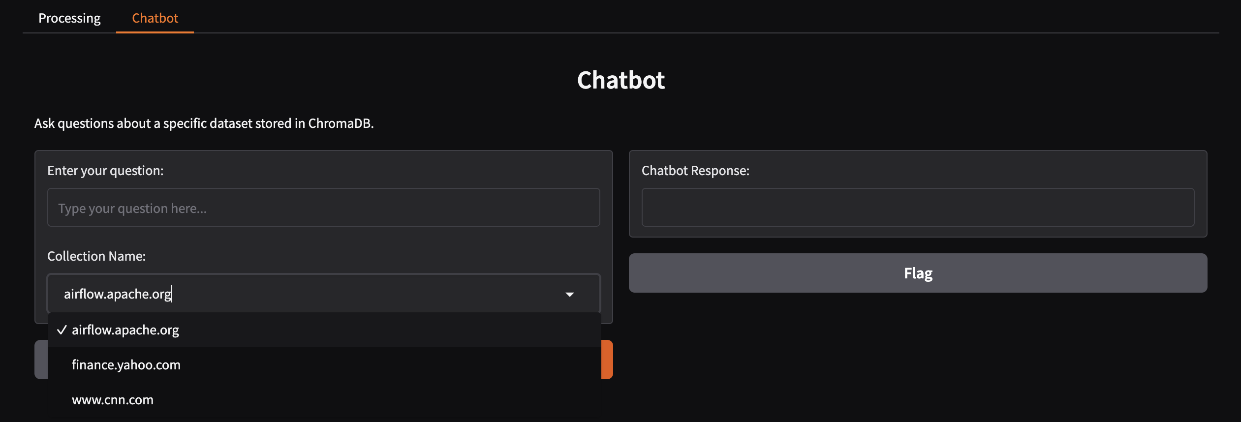 Gradio Collection List URL 